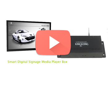 smart digital signage media player box
