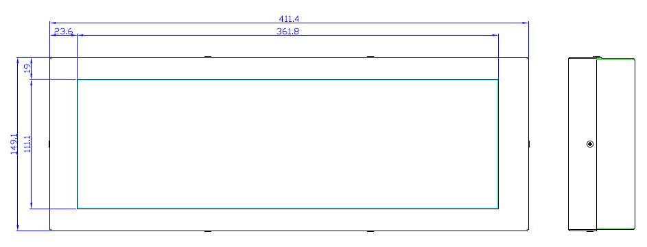 LCD de barra estirada mechanical-drawing-14_9-stretched-lcd