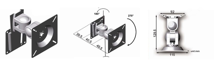 wall-mounting-bracket-for-commercial-tablet-display
