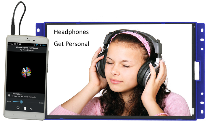 Video Player Retail Demonstrator 3 Formfaktoren von Audio