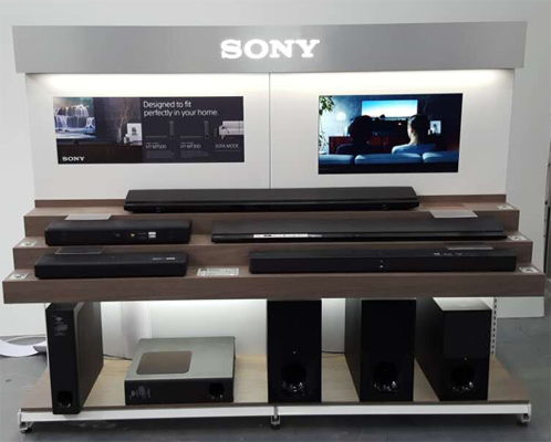 Sony Soundbar Retail Demonstrator