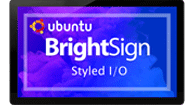 BrightsignスタイルのI / Oを備えたメディアプレーヤー
