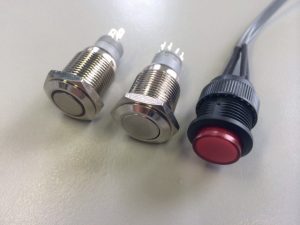 Push button as audio demo user interface