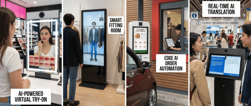 Reinvent Signage With AI At The Edge