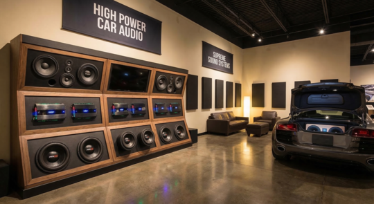 High-Power Speaker & Subwoofer Demo